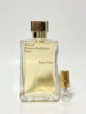 Maison Francis Kurkdjian Aqua Vitae E.D.T (2ml) decant